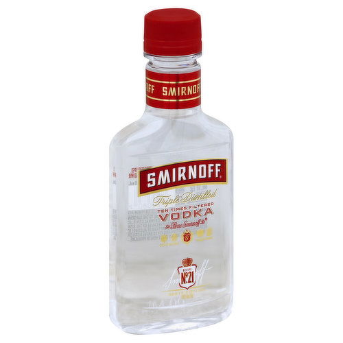 Smirnoff Vodka, Triple Distilled, Recipe No. 21