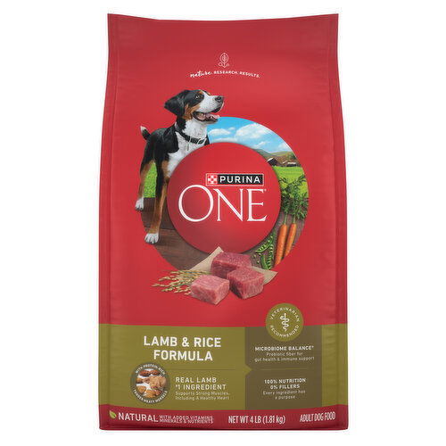 ONE Dry Dog Food ONE Purina ONE Dry Dog Food  Lamb and Rice Formula