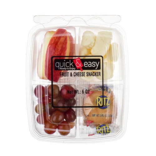 Quick & Easy Twist Fruit & Cheese Snacker