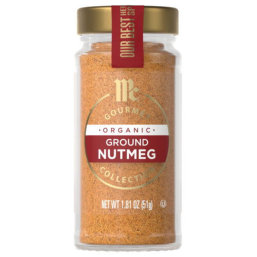 McCormick Gourmet Organic Ground Nutmeg