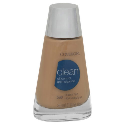 CoverGirl Clean Oil Control Foundation, Classic Tan 560