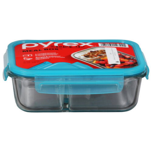 Pyrex Meal Box, 2 Compartments