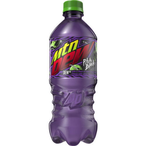 Mountain Dew Pitch Black Soda