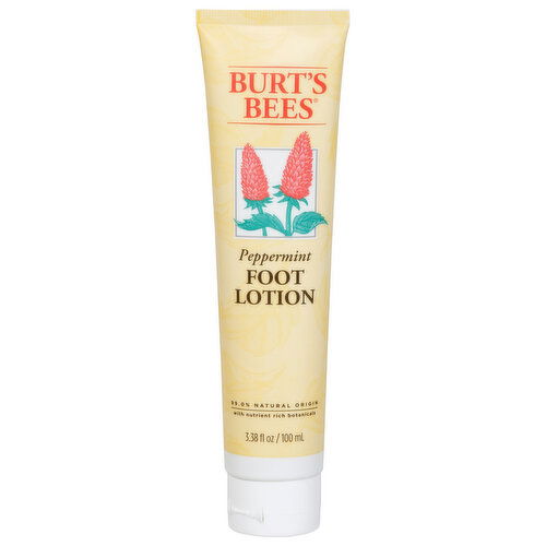 Burt's Bees Foot Lotion, Peppermint