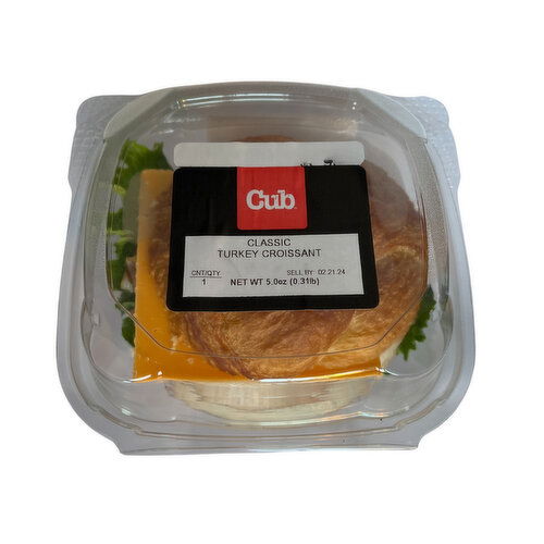 Cub Turkey Croissant Delux