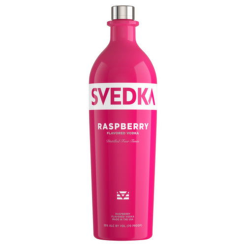 Svedka Vodka, Raspberry Flavored