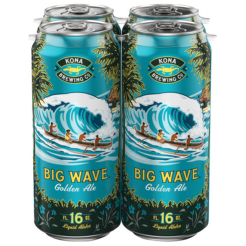 Kona Brewing Golden Ale Big Wave Single