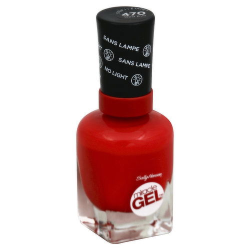 Sally Hansen Miracle Gel Nail Color, Red Eye 470