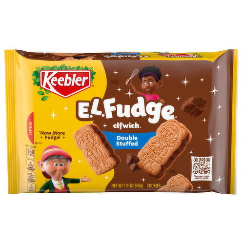Keebler E.L. Fudge Cookies, Double Stuffed