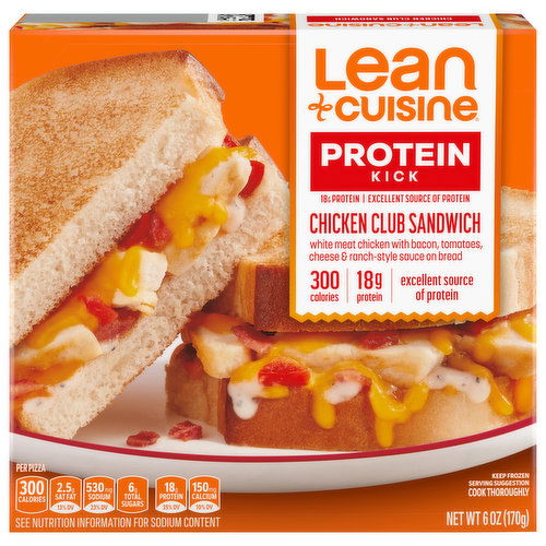 Lean Cuisine Protein Kick Club Sandwich, Chicken