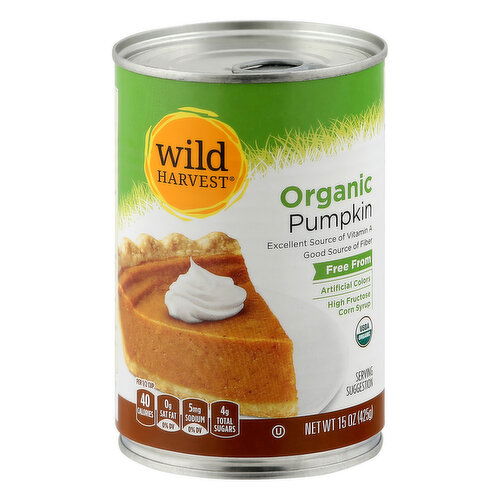 Wild Harvest Pumpkin, Organic