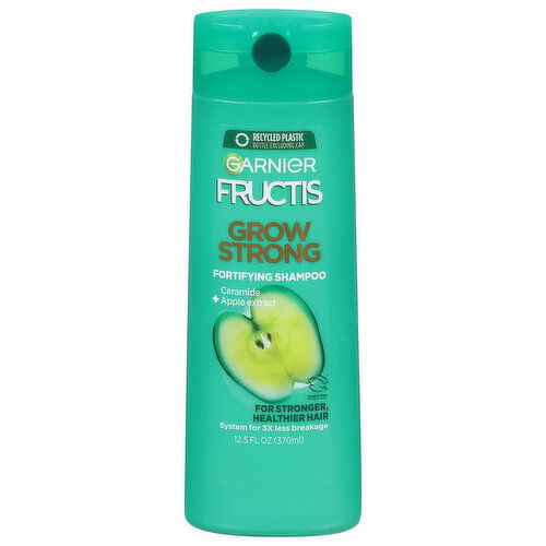 Fructis Grow Strong Shampoo, Fortifying, Ceramide + Apple Extract