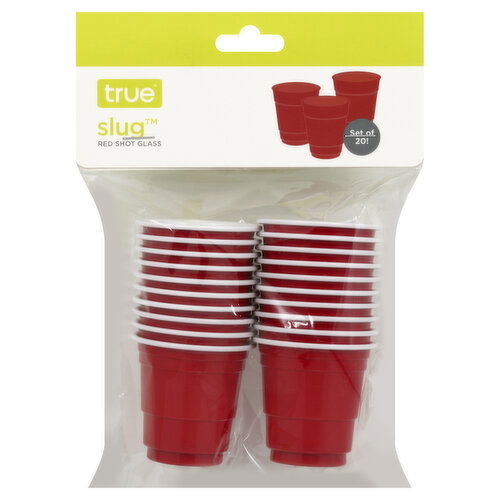 TRUE Slug Shot Glass, Red