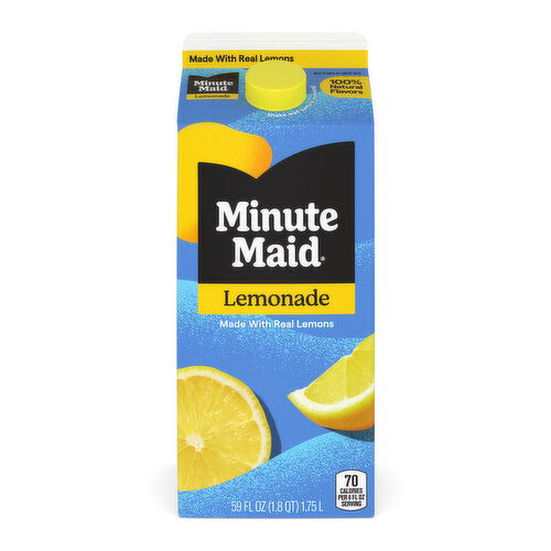 Minute Maid  Premium Lemonade 100% Natural Flavors