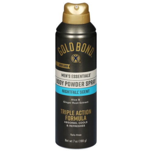 Gold Bond Body Powder Spray, Nightfall Scent