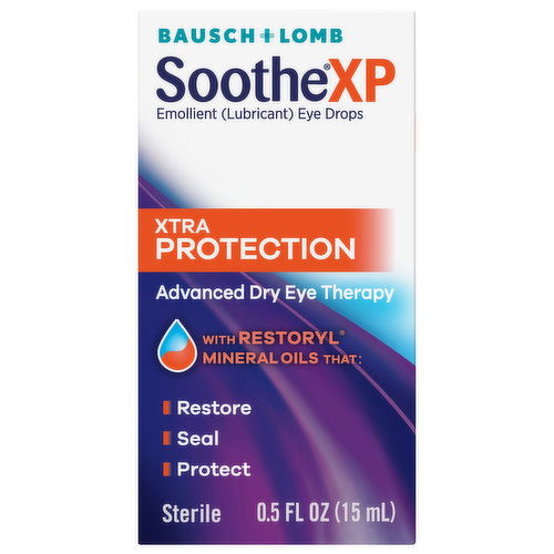 Bausch + Lomb Soothe XP Eye Drops, Xtra Protection