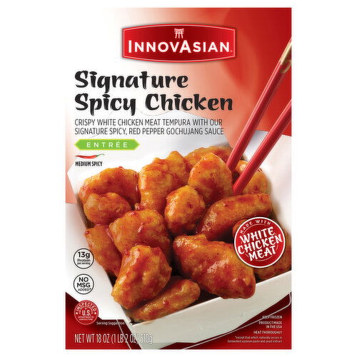 InnovAsian Signature Spicy Chicken, Medium Spicy, Entree