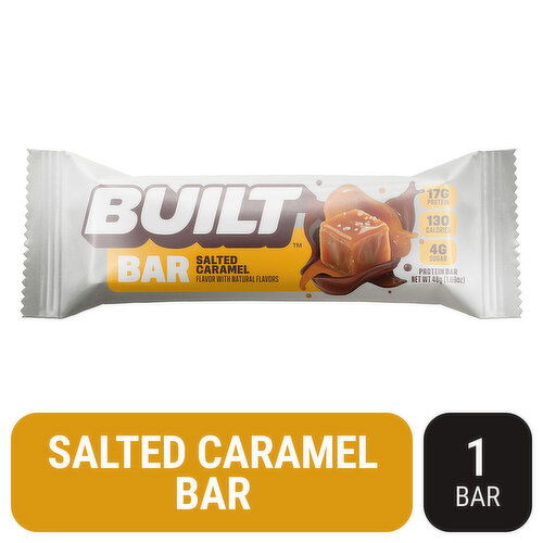 Built Delicious, chewy, and protein packed protein bars. 