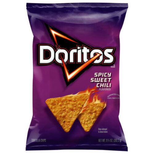 Doritos Tortilla Chips, Spicy Sweet Chili Flavored