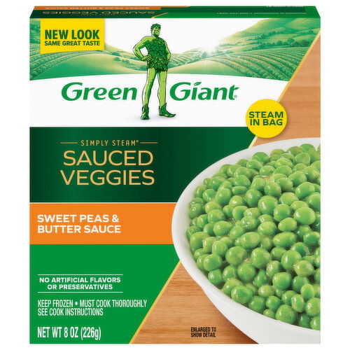 Green Giant Sweet Peas & Butter Sauce
