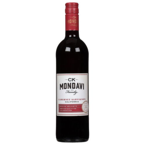 CK Mondavi and Family Cabernet Sauvignon, California