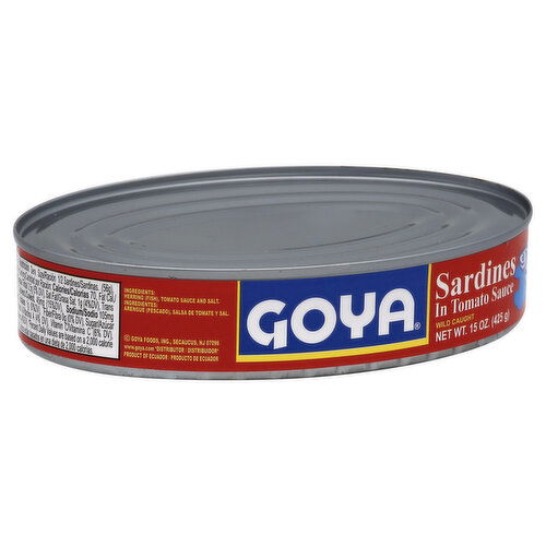 Goya Sardines, in Tomato Sauce