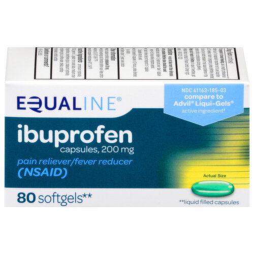 Equaline Softgels 200 mg Ibuprofen