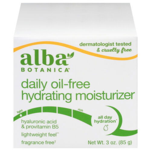 Alba Botanica Daily Oil-Free Hydrating Moisturizer