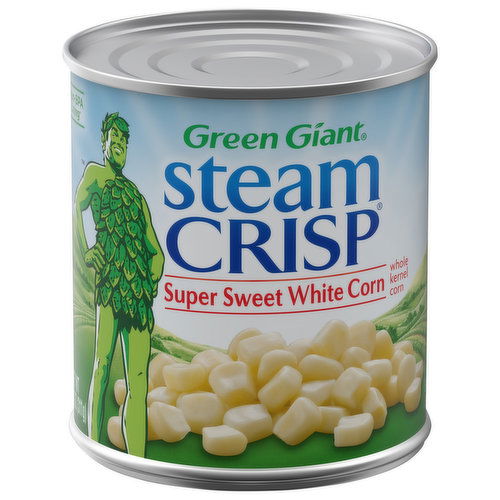 Green Giant Steam Crisp White Corn, Super Sweet