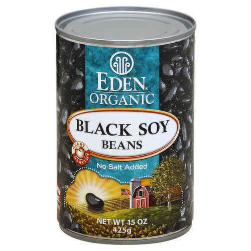 Eden Organic Soy Beans, Black