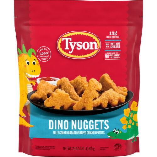 Tyson Frozen Dino Nuggets