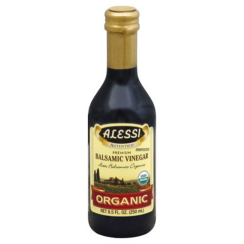 Alessi Vinegar, Organic, Balsamic