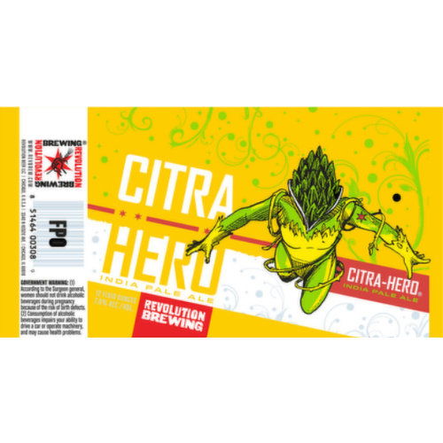 Revolution Citra Hero India Pale Ale 6 Pack