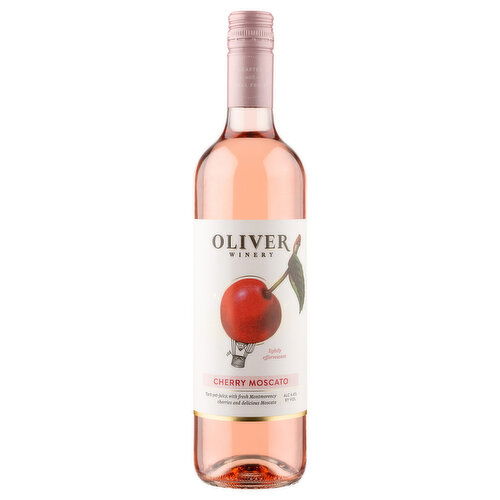 Oliver Winery Cherry Moscato Wine