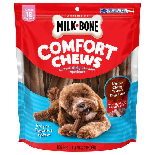 Milk-Bone Comfort Chews Beef Mini Dog Treat