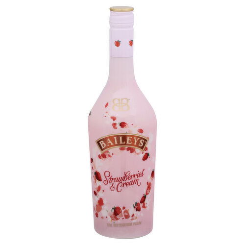 Baileys Liqueur, Strawberries & Cream