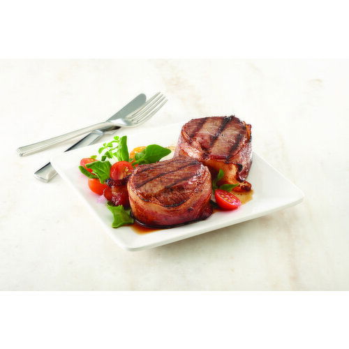 Cub All Natural Bacon Wrapped Pork Tenderloin Medallion