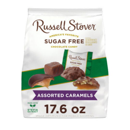 Russell Stover sugar free Sugar Free Assorted Chocolat Caramels