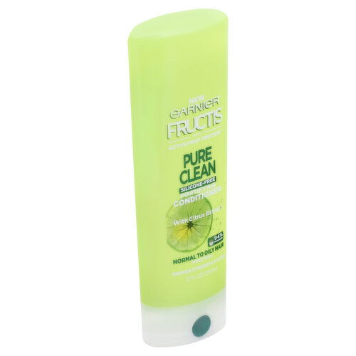 Fructis Pure Clean Conditioner, Fortifying, With Citrus Extract