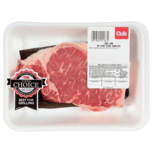 Cub New York Strip Steak