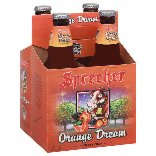 Sprecher Craft Soda, Orange Dream
