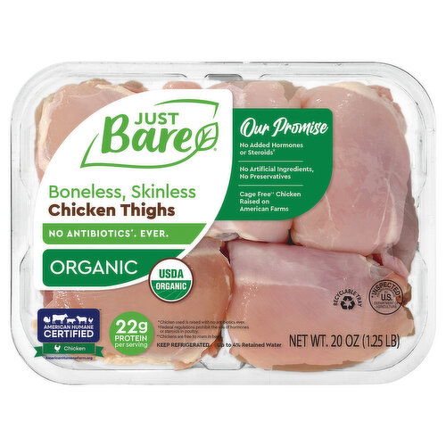 Just Bare Organic Boneless Skinless