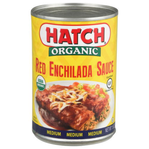 Hatch Sauce, Organic, Red Enchilada, Medium