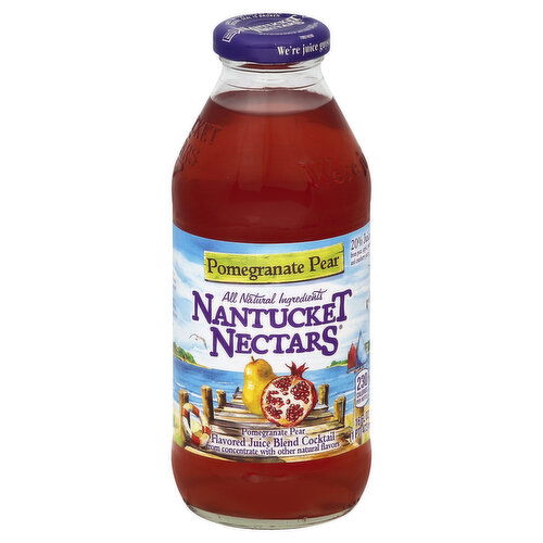 Nantucket Nectars Juice Blend Cocktail, Pomegranate Pear