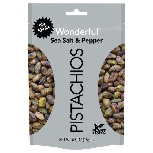 Wonderful Pistachios, Sea Salt & Pepper