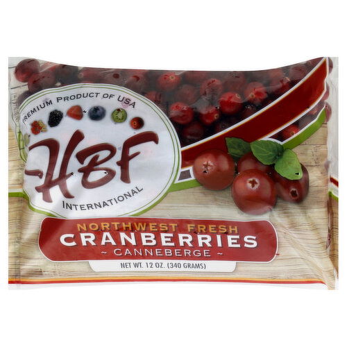 HBF Cranberries, Northwest Fresh