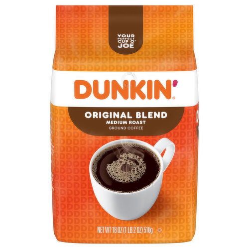 Dunkin' Ground Medium Roast Original Blend Coffee
