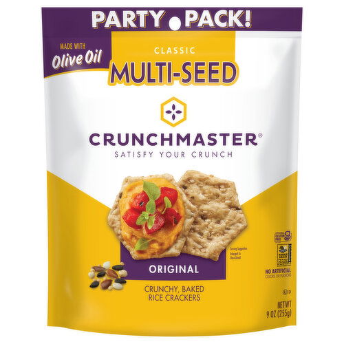 Crunchmaster Multi-Seed Original Crackers Party Pack