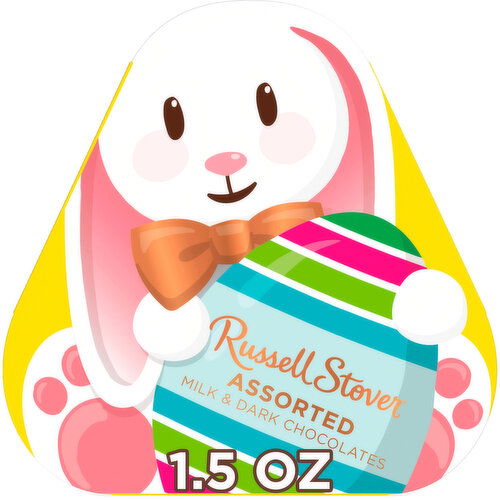 Russell Stover Easter Easter Shaped Assorted Milk Chocolate Candy Gift Box