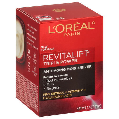 Revitalift Anti-Aging Moisturizer, Triple Power